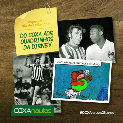 Do Coxa aos quadrinhos da Disney