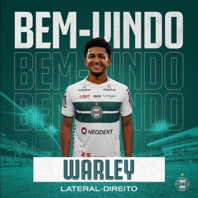 Coritiba anuncia contratação de Warley
