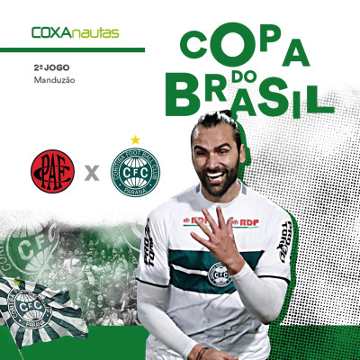 Coritiba enfrenta Pouso Alegre em busca de vaga na 3° fase