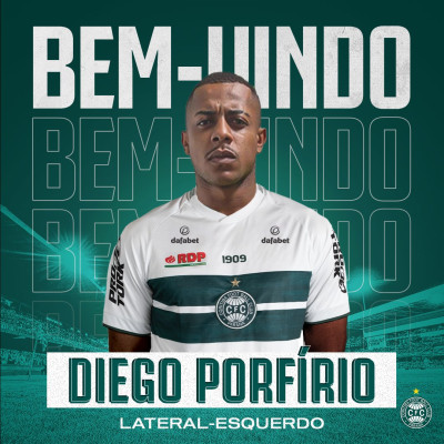 Coritiba anuncia Diego Porfírio