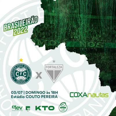 Coritiba recebe o Fortaleza para reencontrar caminho das vitórias