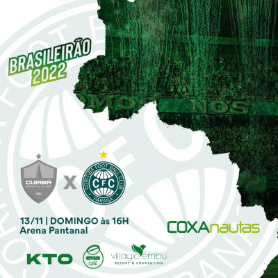Coritiba enfrenta o Cuiabá de olho em vaga na Sul-Americana
