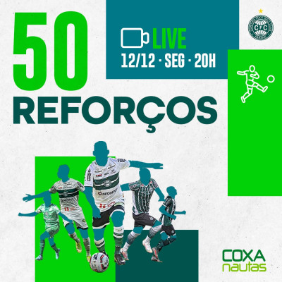 50 reforços para o Coritiba