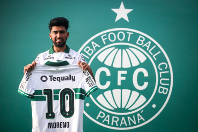 Marcelino Moreno é o novo meia do Coritiba