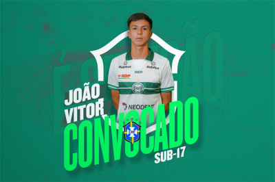 Lateral do Coritiba é convocado para a seleção Sub-17