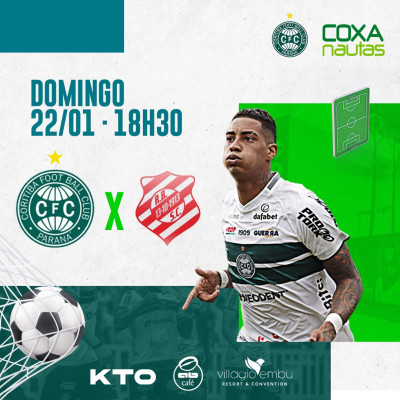 Com expectativa de casa cheia, Coritiba recebe o Rio Branco