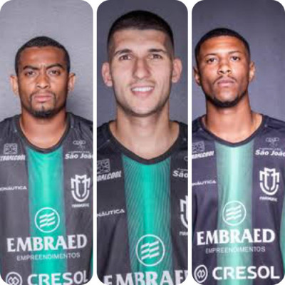Trio do Maringá chegando para ao Coritiba