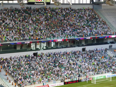 Torcida Coxa-Branca na Arena da Baixada