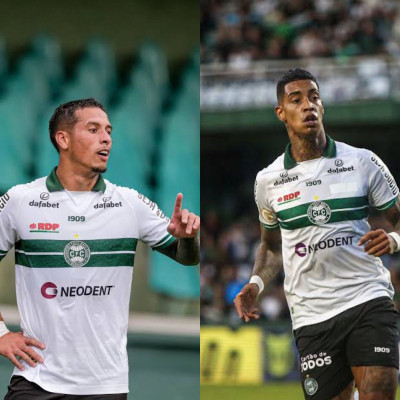 Alef Manga e Jesus Trindade fora do Atletiba