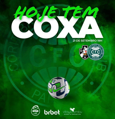 Coritiba enfrenta o Vasco para quebrar sequência negativa