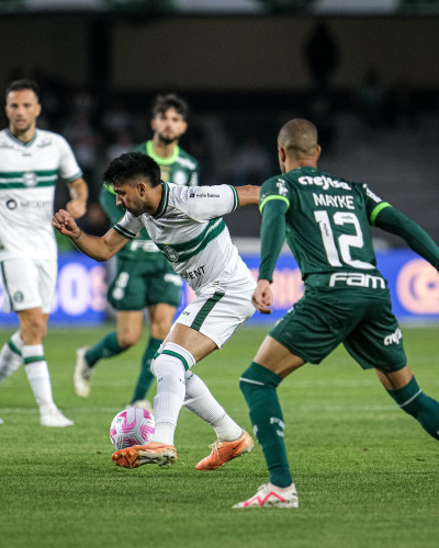 Coritiba perde em casa para o Palmeiras 