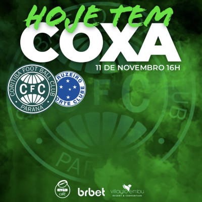 Coritiba recebe o Cruzeiro na Vila Capanema