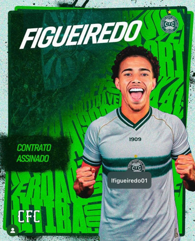 Coritiba anuncia a contratação de Figueiredo
