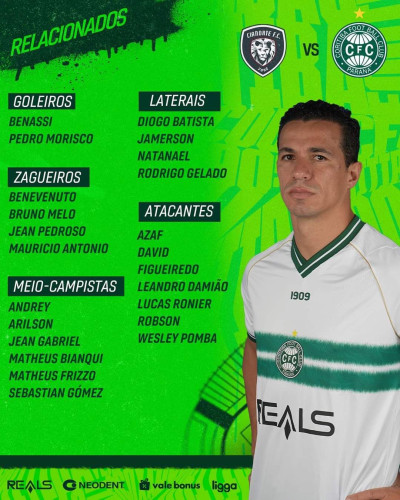 Leandro Damião é a principal novidade para o jogo contra o Cianorte