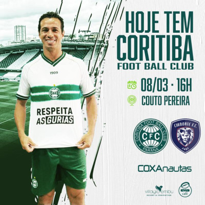 Coritiba recebe o Cianorte para garantir vaga na semifinal