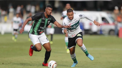 Confronto de ida entre Coritiba e Maringá será no próximo domingo