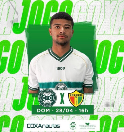 Coritiba enfrenta o Brusque em busca da primeira vitória na Série B