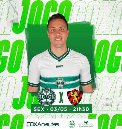 Coritiba enfrenta o Sport em confronto direto na busca pelo acesso