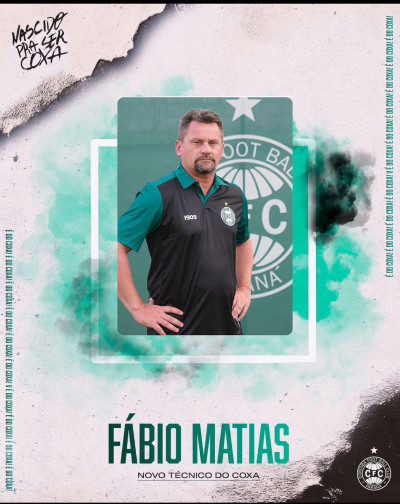 Coritiba anuncia a contratação de Fábio Matias