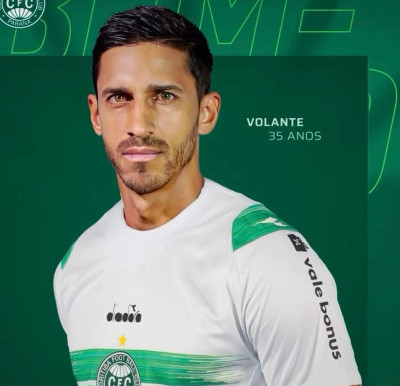 Volante Geovane é anunciado pelo Coritiba