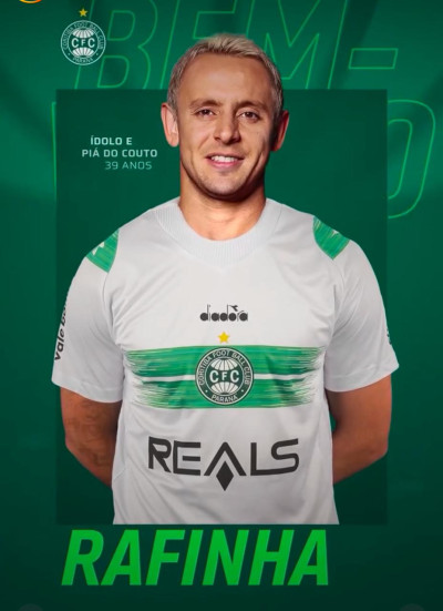 Lateral Rafinha está confirmado e volta ao Coritiba