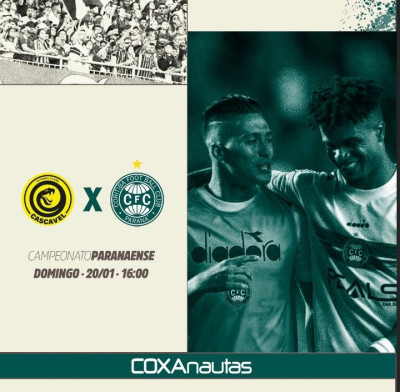 Coritiba enfrenta FC Cascavel para quebrar pequeno tabu