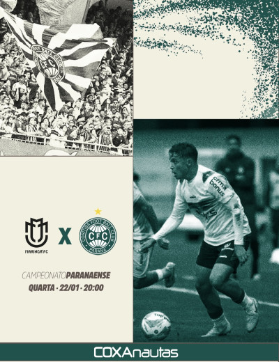 Coritiba encara o Maringá em busca de recuperação no Campeonato Paranaense