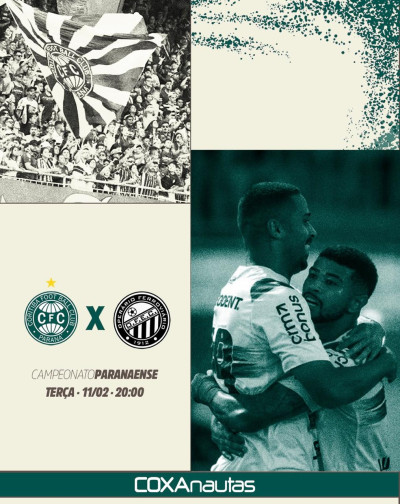 Coritiba recebe o Operário de olho na liderança do Paranaense