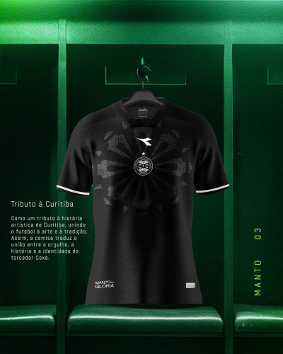Torcedor já pode escolher a nova camisa do Coritiba