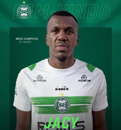 Coritiba anuncia a contratação de Jacy
