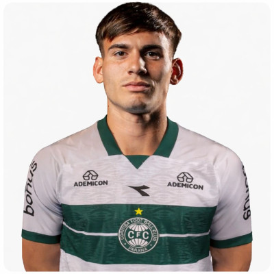 Coritiba anuncia a contratação do uruguaio Joaquín Lavega