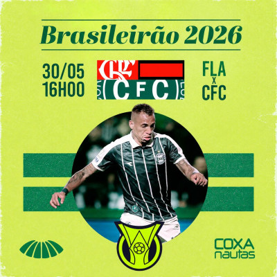 Coritiba encara o Flamengo no Maracanã para encerrar primeiro semestre em alta