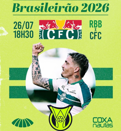 Coritiba busca reação fora de casa diante do Red Bull Bragantino 